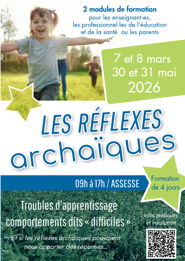Affiche conférence réflexes archaïques 2026